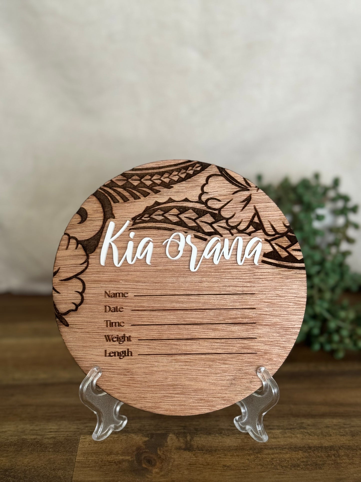 Birth Announcement Plaques