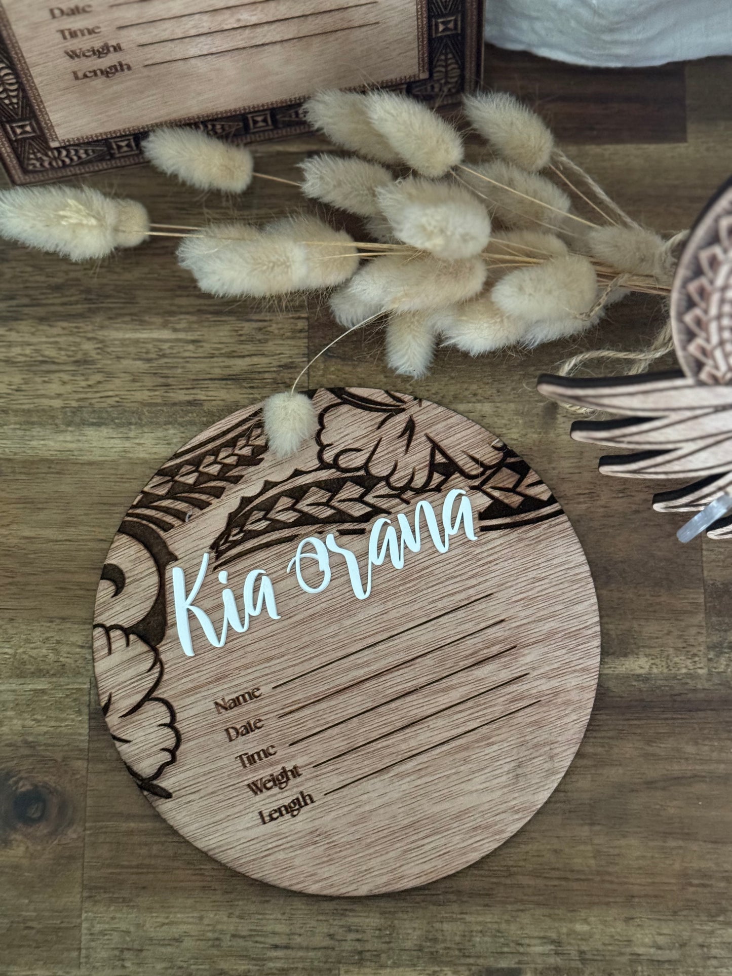 Birth Announcement Plaques