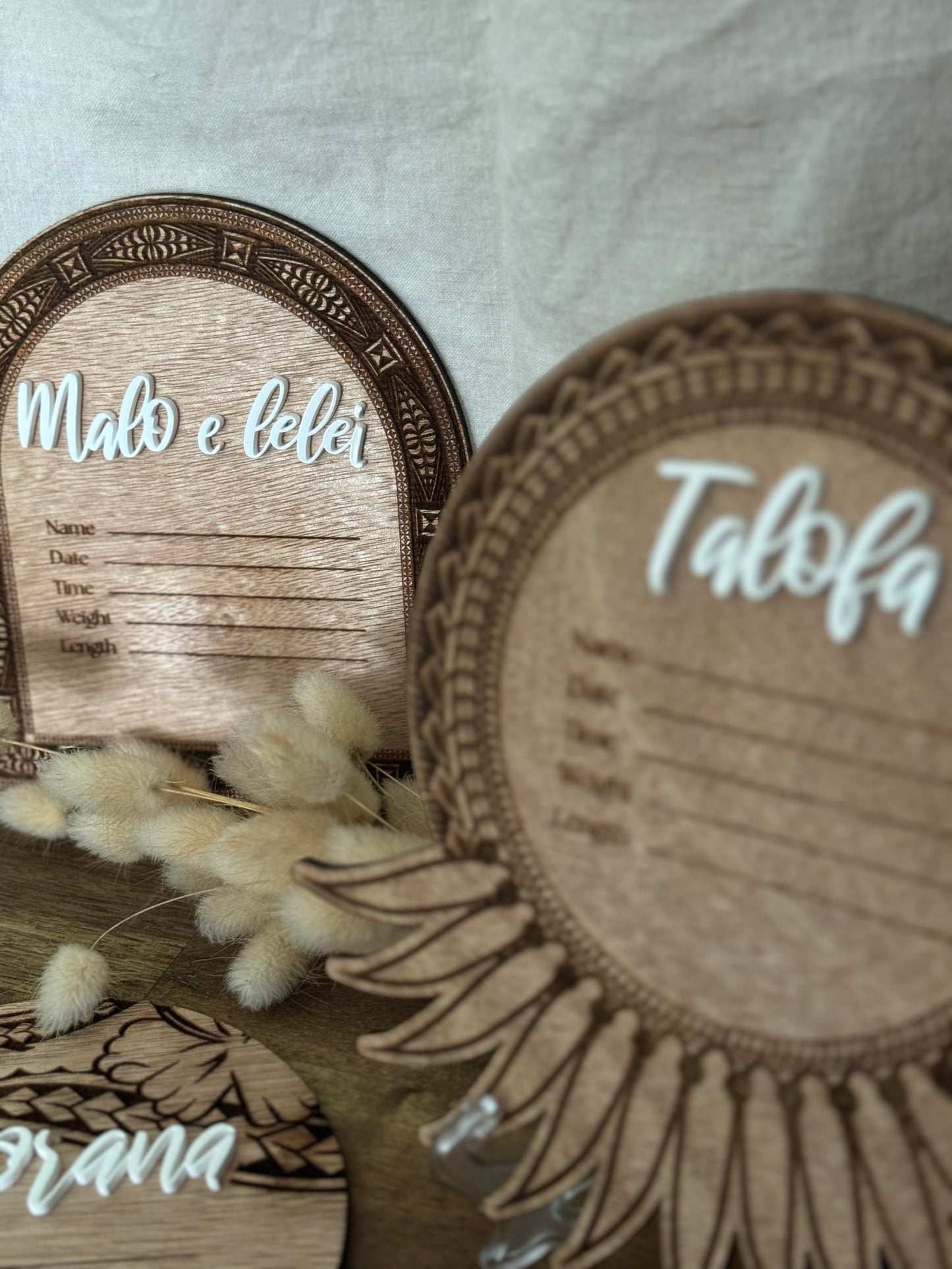 Birth Announcement Plaques