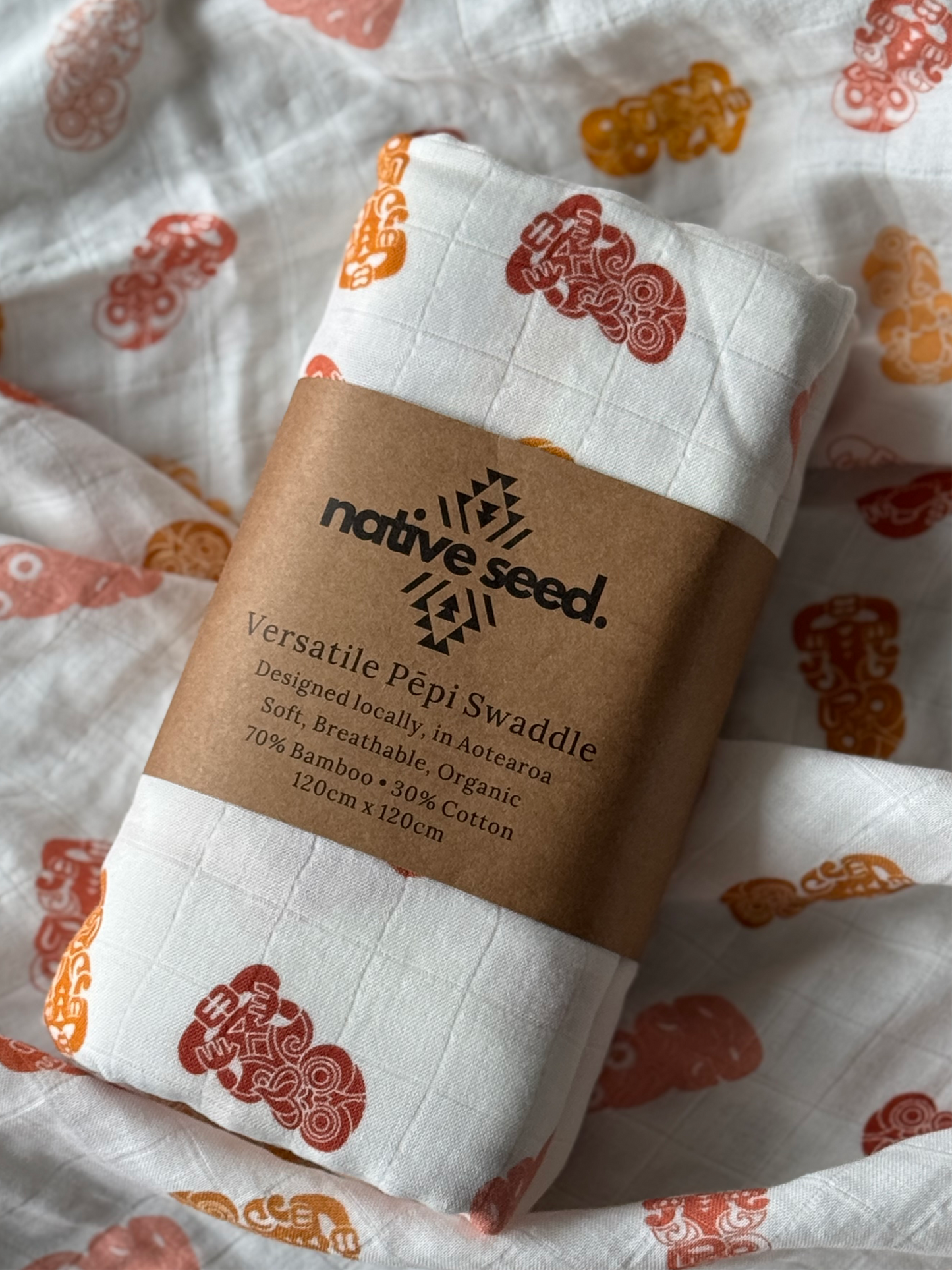 Ngahuru Hei-Tiki Pēpi Wrap