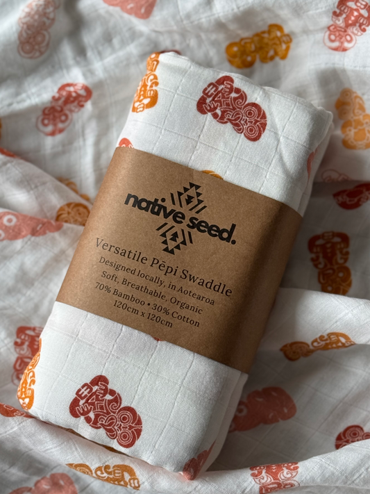 Ngahuru Hei-Tiki Pēpi Wrap
