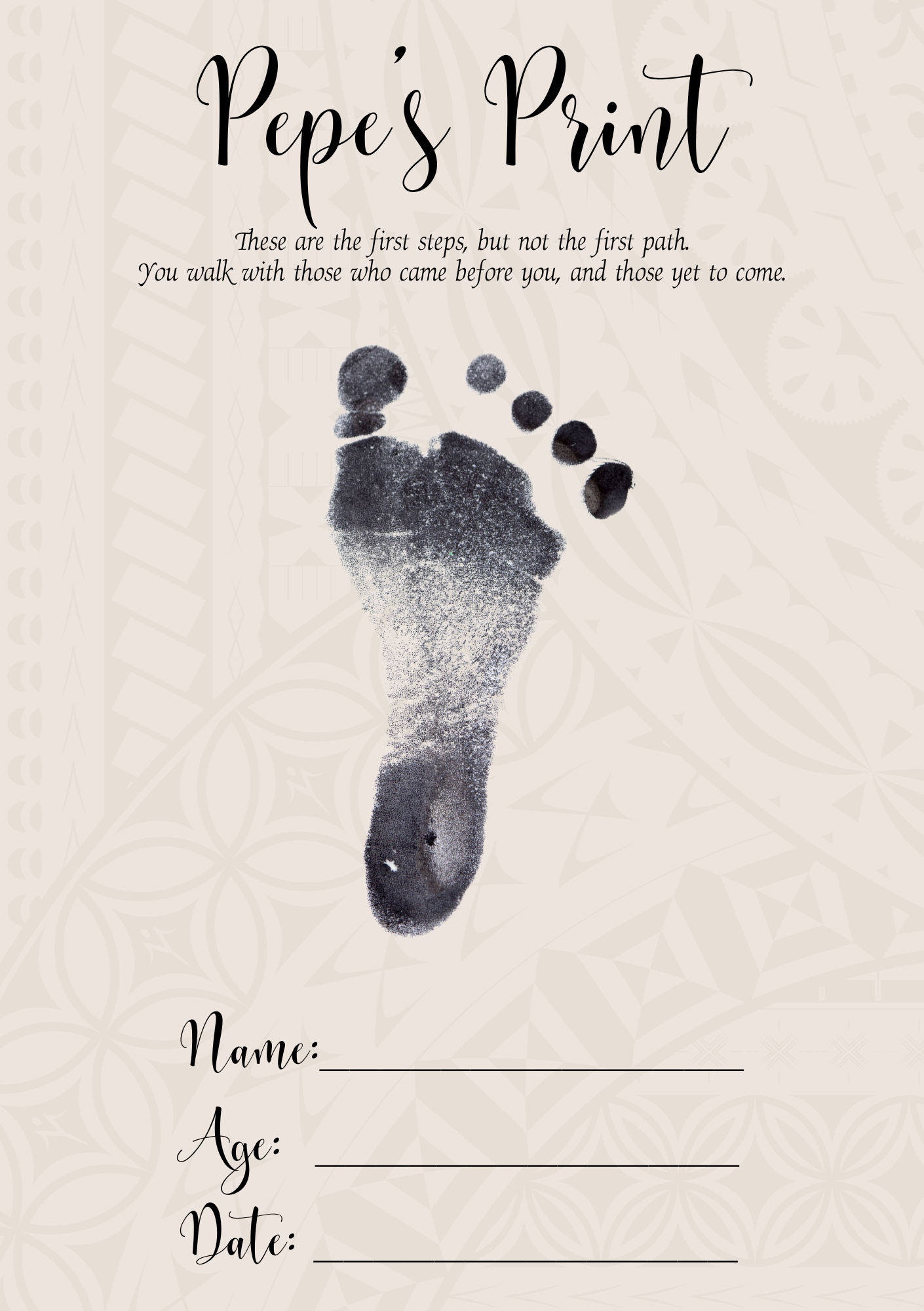 Inkless Print Kit – Pepe’s Print | He Tapuwae Iti